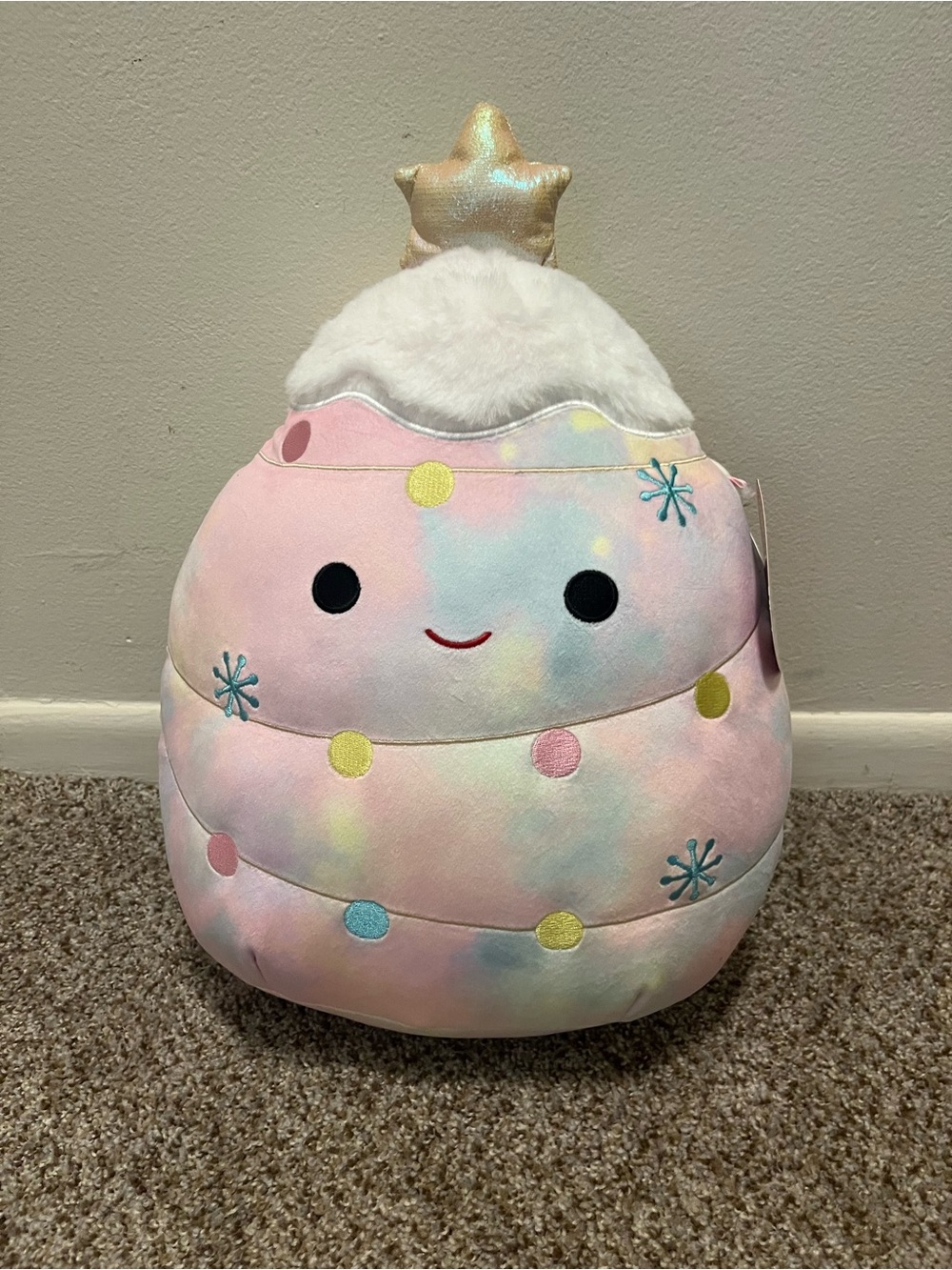 NWT Squishmallows Laurel- Christmas Tree Plush Toy